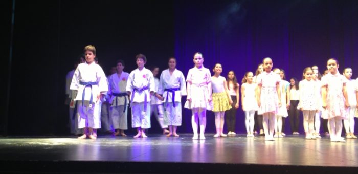 Espetáculo final de ballet