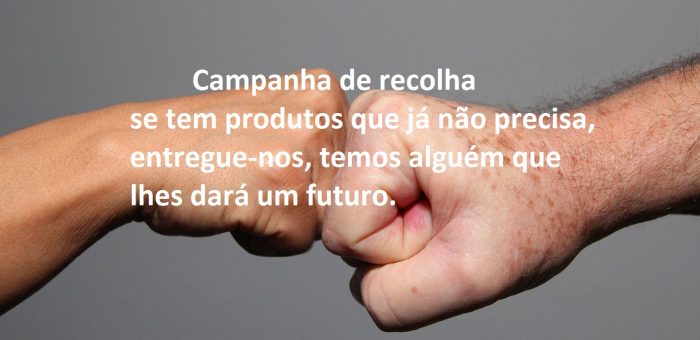 Se já não precisa, ajude quem necessita!