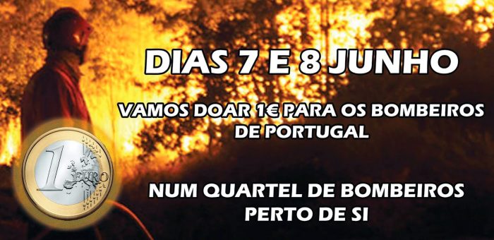 Um euro a favor dos Bombeiros