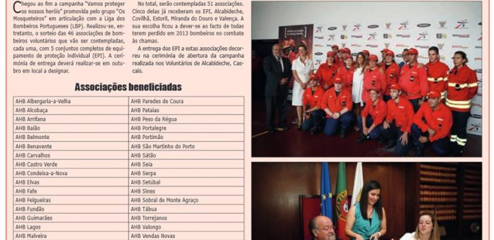 Campanha Nacional de apoio aos Bombeiros