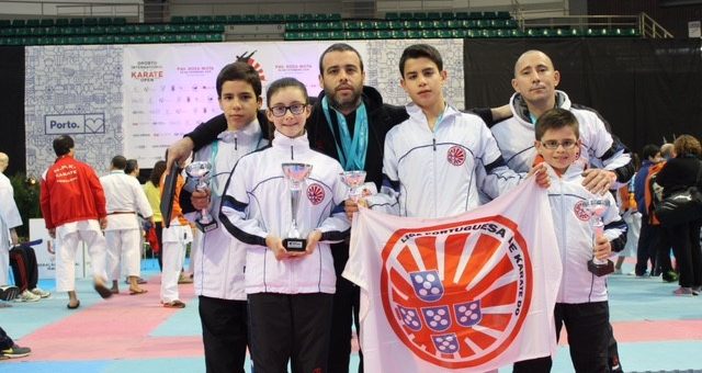 Clube de Karaté dos Bombeiros de Alcabideche com mais 5 medalhas