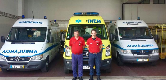 Bombeiros de Alcabideche são heróis na praia do Abano