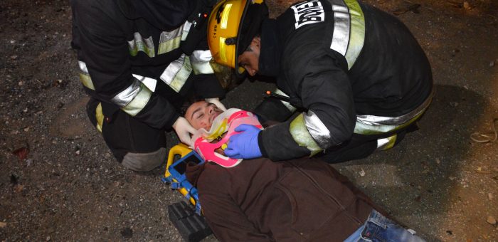 Bombeiros de Alcabideche realizam exercício com 30 vítimas