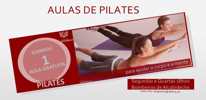 Aula gratuita de Pilates