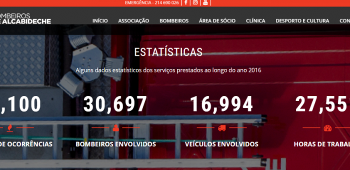 Bombeiros de Alcabideche com nova presença online