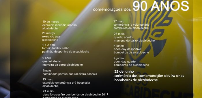 Comemorações dos 90 anos dos Bombeiros de Alcabideche