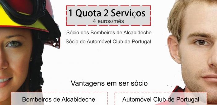 Bombeiros de Alcabideche e ACP por apenas 4€ mês