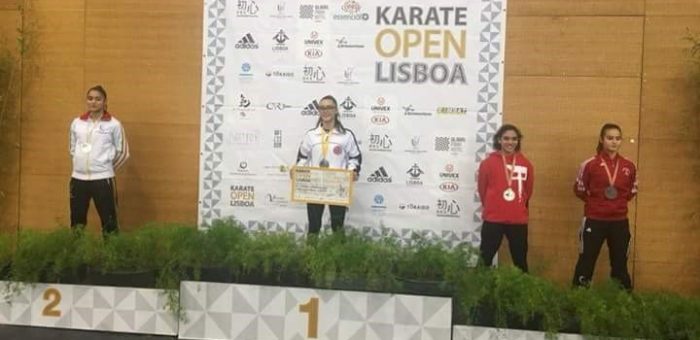 Maísa caridade conquista Lisboa com Ouro