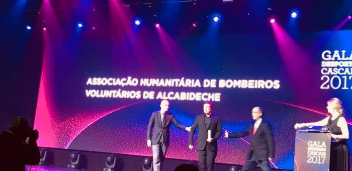 Bombeiros de Alcabideche na Gala Desporto 2019