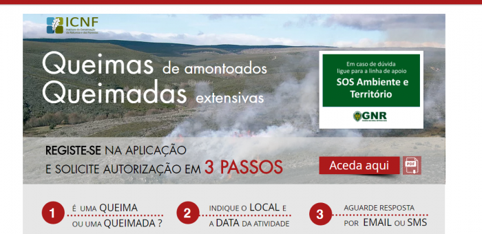 Queimas e Queimadas? Aqui.