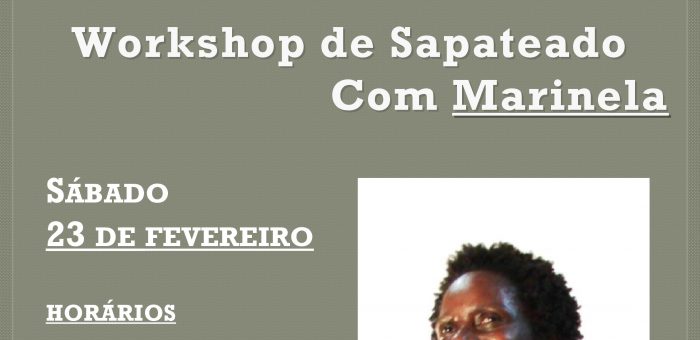 WORKSHOP DE SAPATEADO