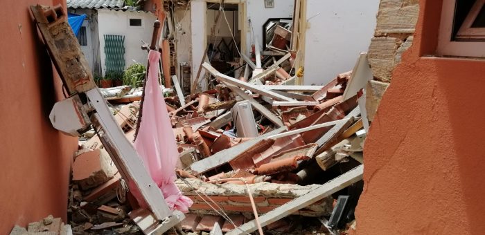 RESGATE EM EXPLOSÃO DE GÁS