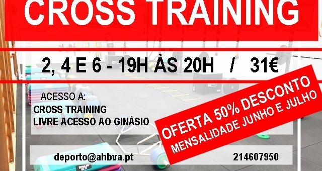 PROMOÇÃO CROSS TRAINING