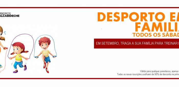 SETEMBRO TREINE EM FAMÍLIA