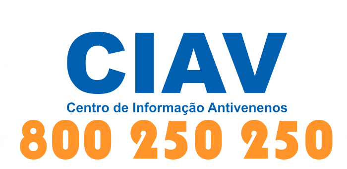 Em caso de intoxicação, ligue 800250250