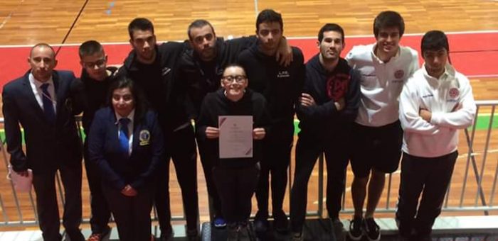 Atletas de karaté ocupam os 3 lugares do pódio