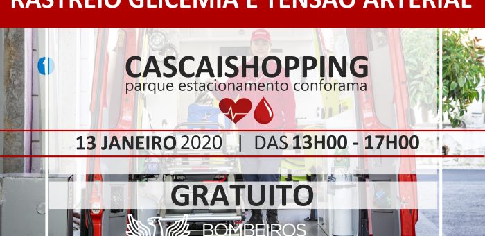 Bombeiros de Alcabideche fazem rastreio gratuito