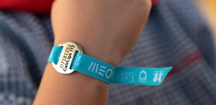 Pulseiras “Estou aqui” válidas até 15 de julho
