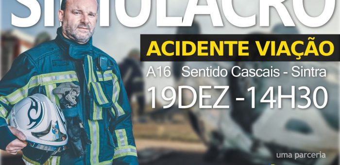 Simulacro Acidente de Viação na A16
