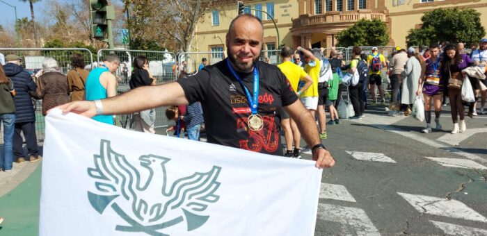 Bombeiros de Alcabideche presentes na maratona de Sevilha