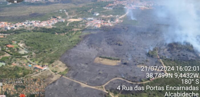 Incêndio Alcabideche, 21/07